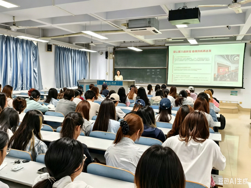 【青年讲师团】数字科技与创意设计学院开展全国两会精神主题宣讲